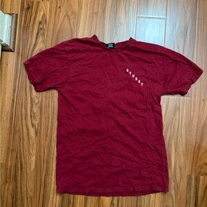 Stussy Men's Burgundy Short Sleeve Tee